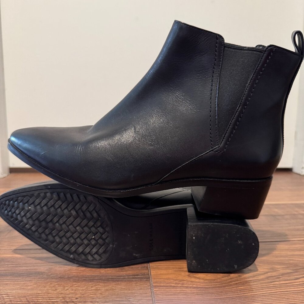 Cole Haan Women's Black Ankle Boot Size 9.5